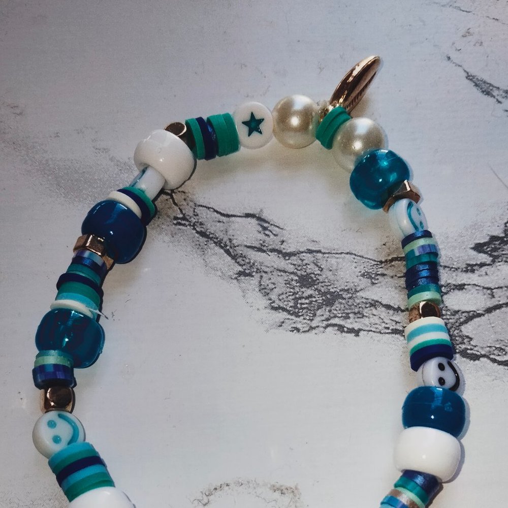 Blue Raspberry phone charm! - Picture 2 of 2